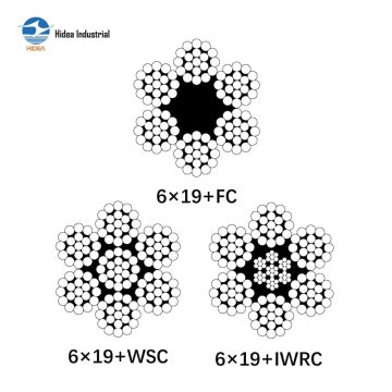 Stainless Steel Wire Rope | 6x19 + FC/WSC/ IWRC
