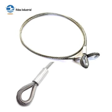 Wire Rope Sling | Eye & Eye | Protective Thimbles